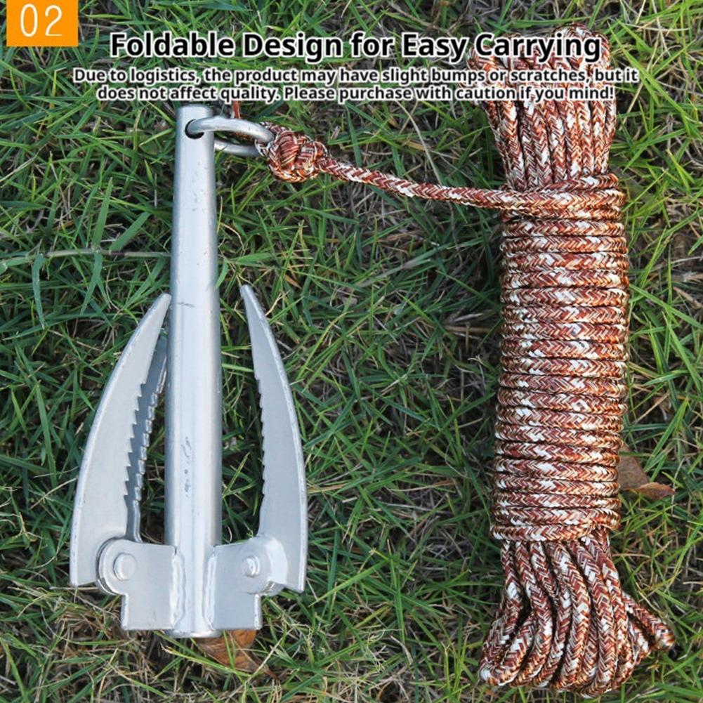 Fishing Boat Anchor - Crochet de grimpement d'extérieur, outil de