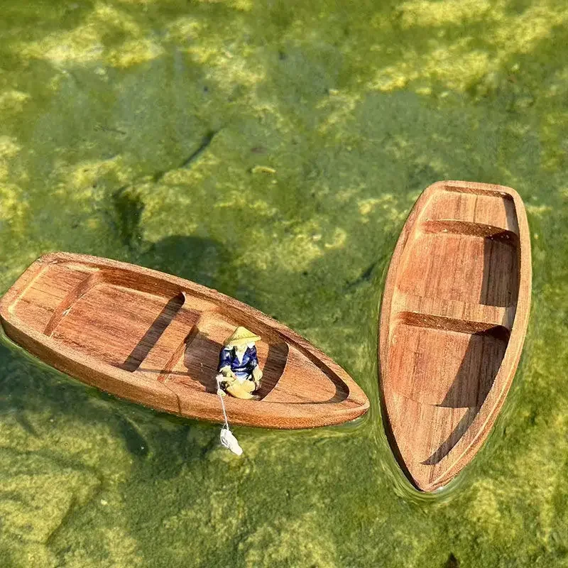 Fishing Boat Oar - Bateau en bois fait à la