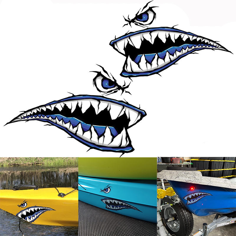 Fishing Boat Oar - Autocollants en vinyle imperméables pour bateau,