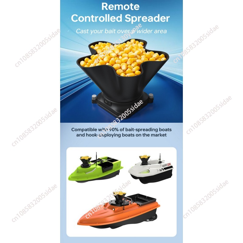 Distributeur d'appâts RC recha - Fishing Boat Anchor Winch avis et prix