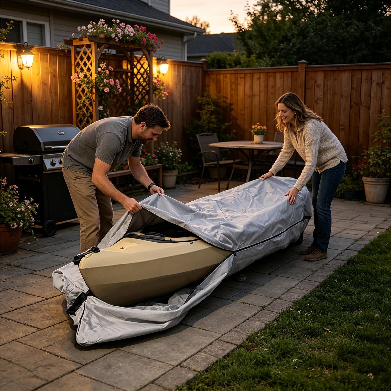 Housses de kayak pour rangemen - Fishing Boat Cover avis et prix