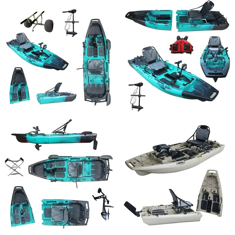 Kayak de pêche motorisé monopl - Fishing Boat Paddle avis et prix