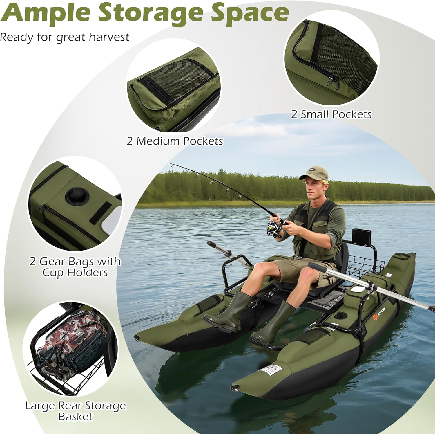 Bateau gonflable pour adultes  - Fishing Boat Paddle avis et prix
