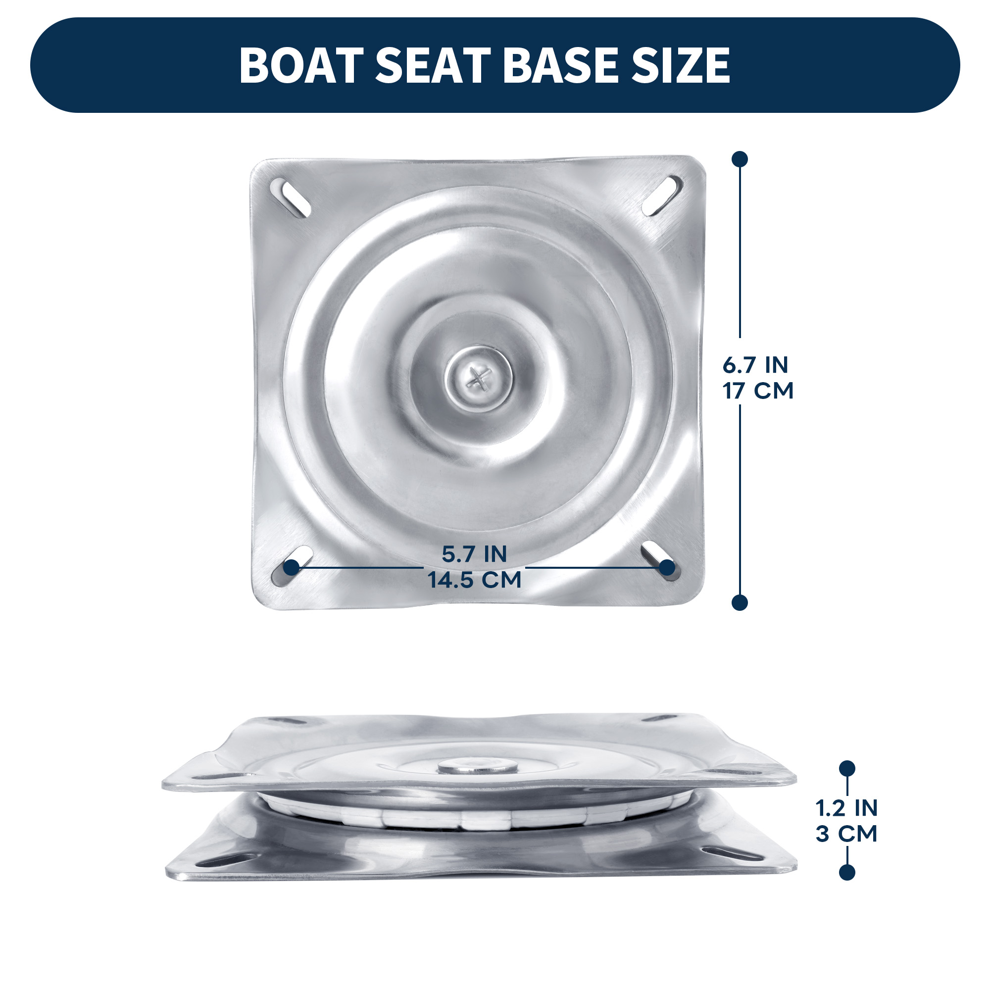 Giroir de siège de bateau, pla - Fishing Boat Steering Wheel avis et prix