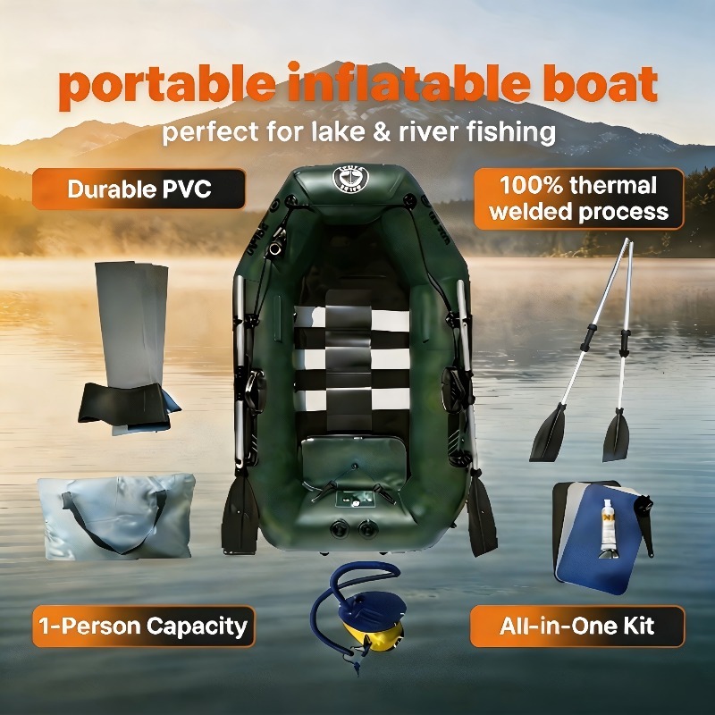 Bateau de pêche pour 1 personn - Fishing Boat Oar avis et prix