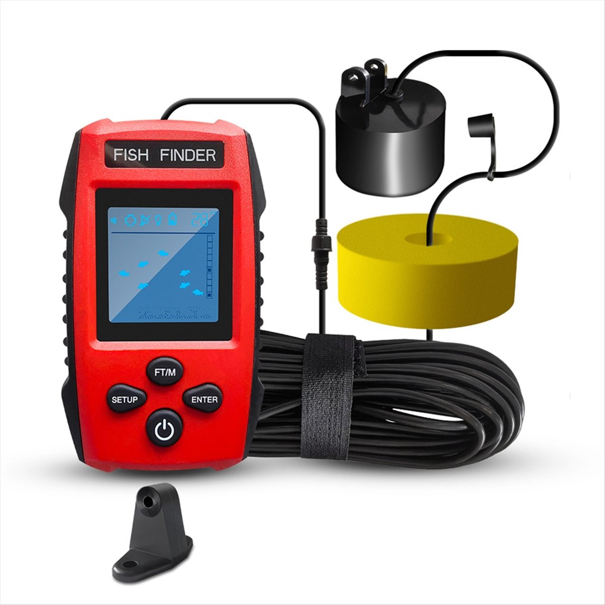 Détecteur de poisson LCD coule - Fishing Boat Depth Finder avis et prix