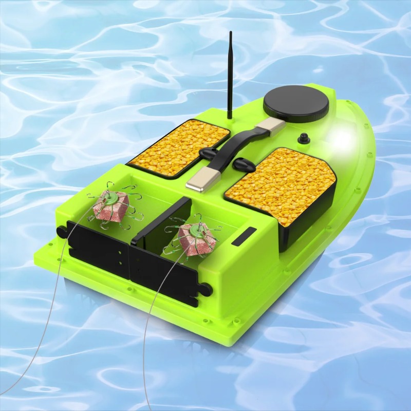 Bateau à appâts RC GPS D19, 60 - Fishing Boat Gps avis et prix