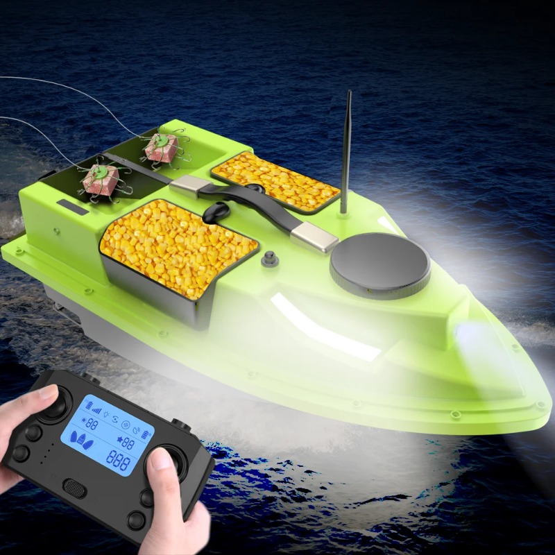 Bateau à appâts RC GPS D19, 60 - Fishing Boat Gps avis et prix