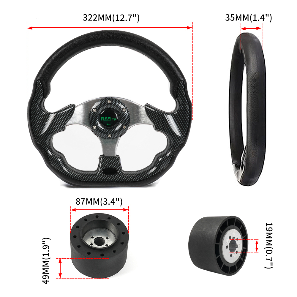 Volant de bateau marin RASTP-1 - Fishing Boat Steering Wheel avis et prix