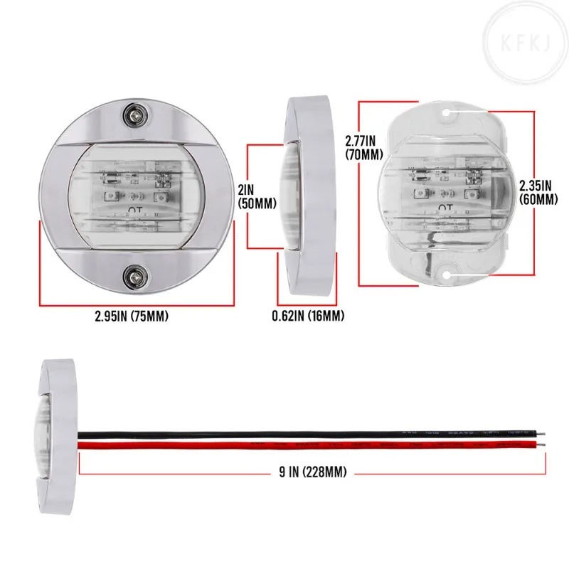 Pour Yacht bateau de pêche 12  - Fishing Boat Navigation Light avis et prix